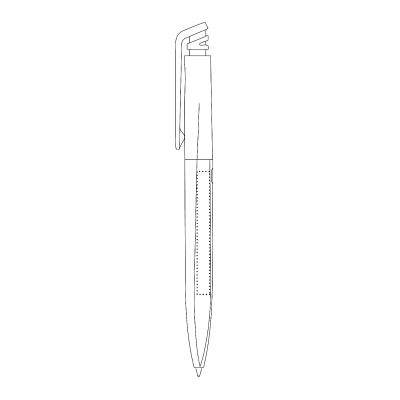 Химикалка Senator Kantaro Matt 3396, БЯЛ