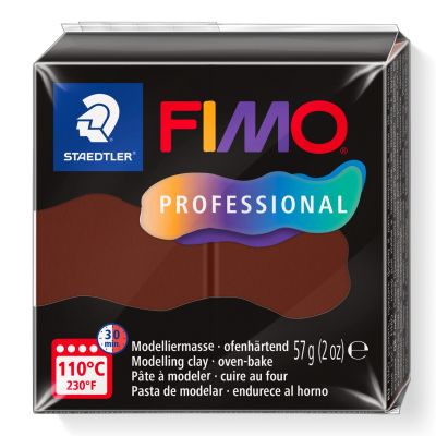Полимерна глина Staedtler Fimo Profession,57g, ШОКОЛАД