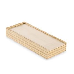 Комплект домино и карти за игра в MDF кутия