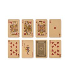 Комплект домино и карти за игра в MDF кутия