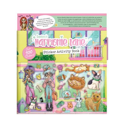 Активити книжка със стикери Harmonie Lane, 1319HL02