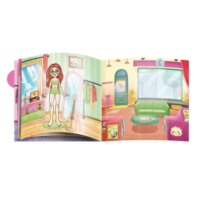 Активити книжка със стикери Harmonie Lane, 1319HL02