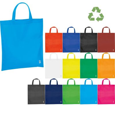 Чанта за пазар с къси дръжки, синя