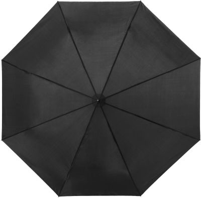Чадър 21.5", сгъваем, черен