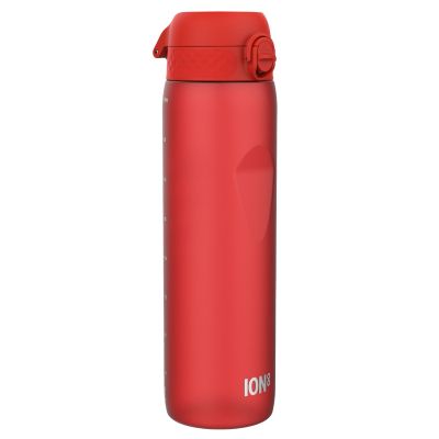 Бутилка за вода Ion8 Core, рециклирана пластмаса 1000ml, червен