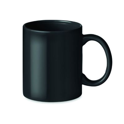 Керамична чаша, 300 ml, черна
