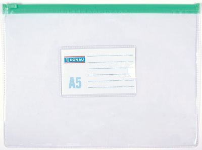 Папка с цветенцип Donau, A5, 170микрона 240х180mm, прозрачно