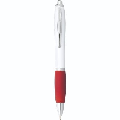 Химикалка PF Nash, бяла/червена